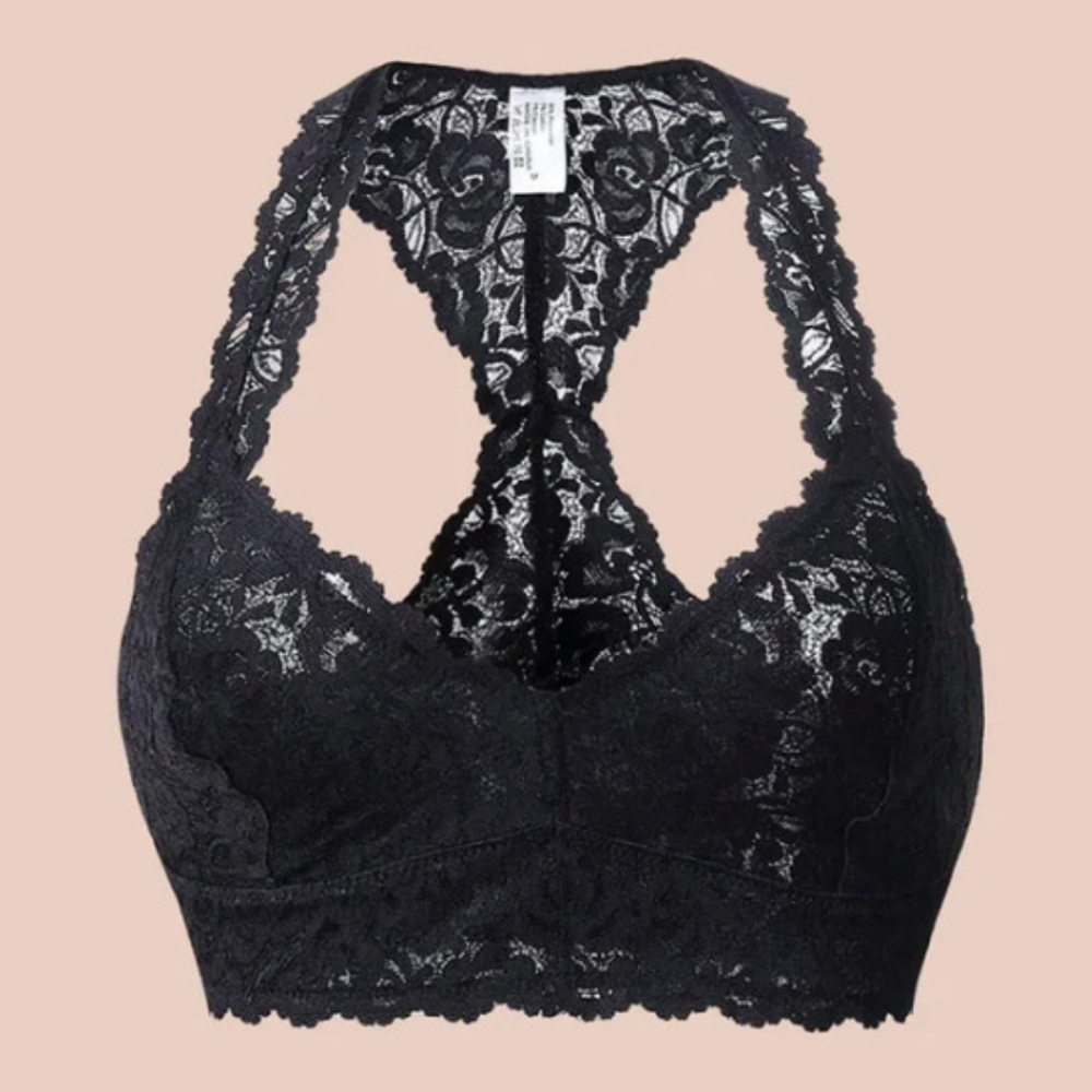 ShaperX Bralette, Black L EUC